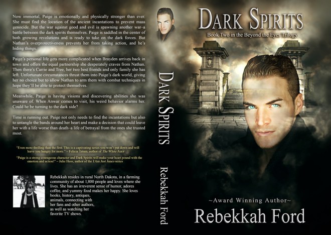 SBiibb - Dark Spirits - Wrap-Around Book Cover Remake