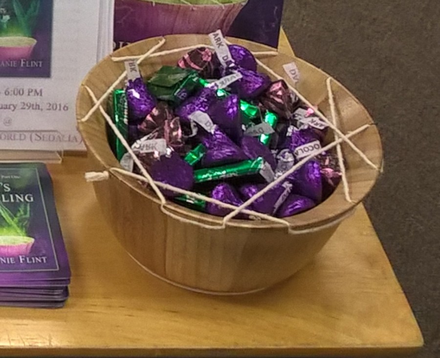 Magic's Stealing Book Signing - Candy Bowl
