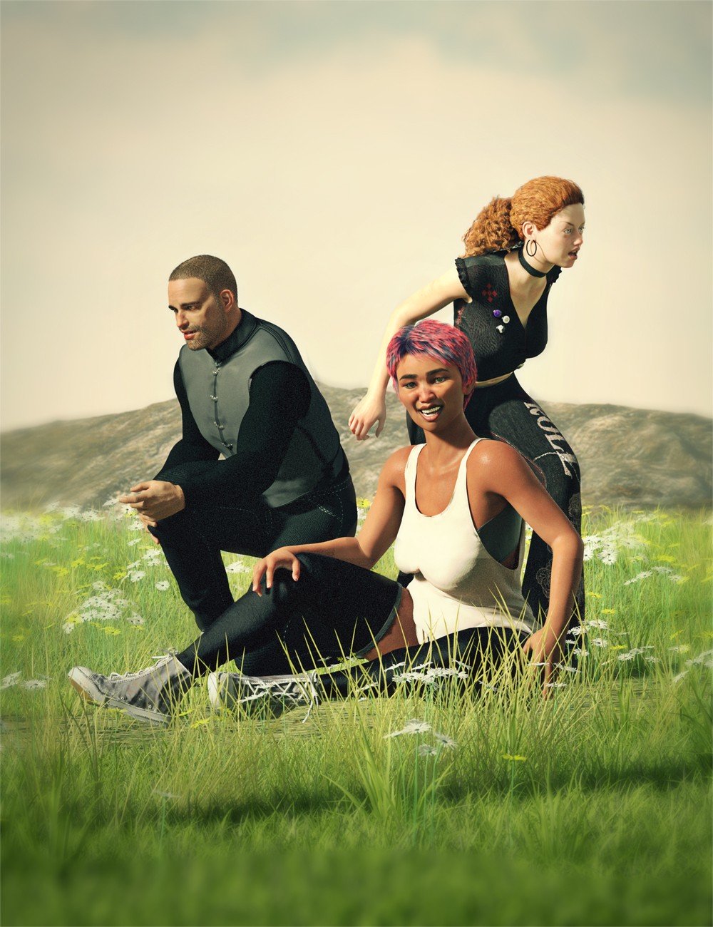 SBibb Wonder and Curiosity Poses and Expressions