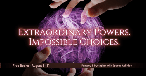 Fantasy & Dystopian with Superpowers or Special Abilities Ebook Promo Banner