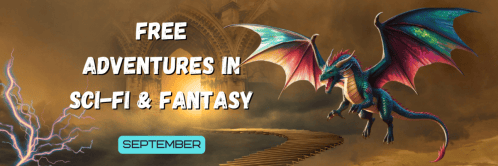 FREE Adventures in Sci-fi & Fantasy Ebook Promo Banner